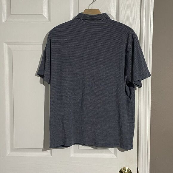 PETER MILLAR Crown Crafted Polo Shirt Men’s Medium Power Design Embroidered Silk - Picture 5 of 10